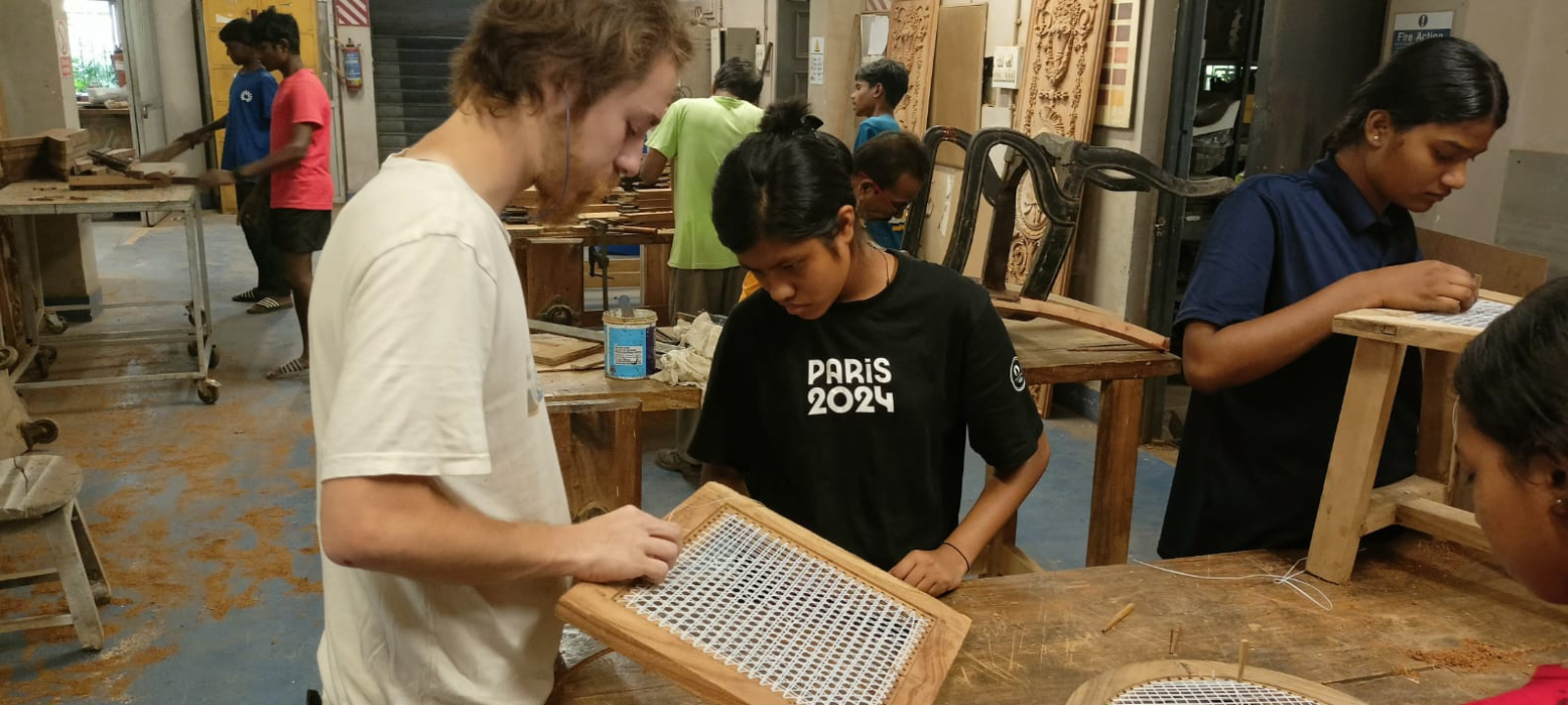 Re-Craft workshop — hands-on furniture making